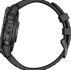 Garmin Fenix 7 Pro Sapphire Solar Carbon Grey DLC Titanium with Black Band