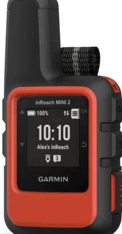 Garmin inReach Mini 2 satelliittiviestintälaite, punainen