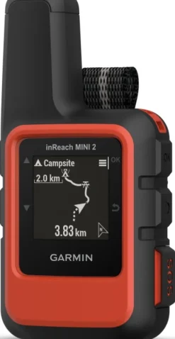 Garmin inReach Mini 2 satelliittiviestintälaite, punainen