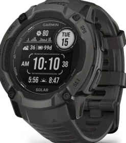 Garmin Instinct 2X Solar älykello, tummanharmaa