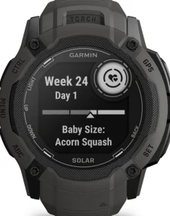 Garmin Instinct 2X Solar älykello, tummanharmaa