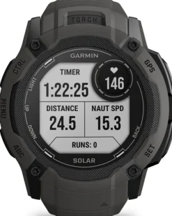 Garmin Instinct 2X Solar älykello, tummanharmaa