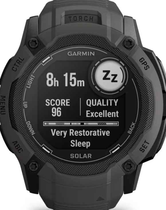 Garmin Instinct 2X Solar älykello, tummanharmaa