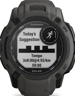 Garmin Instinct 2X Solar älykello, tummanharmaa