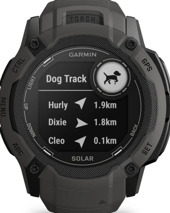 Garmin Instinct 2X Solar älykello, tummanharmaa