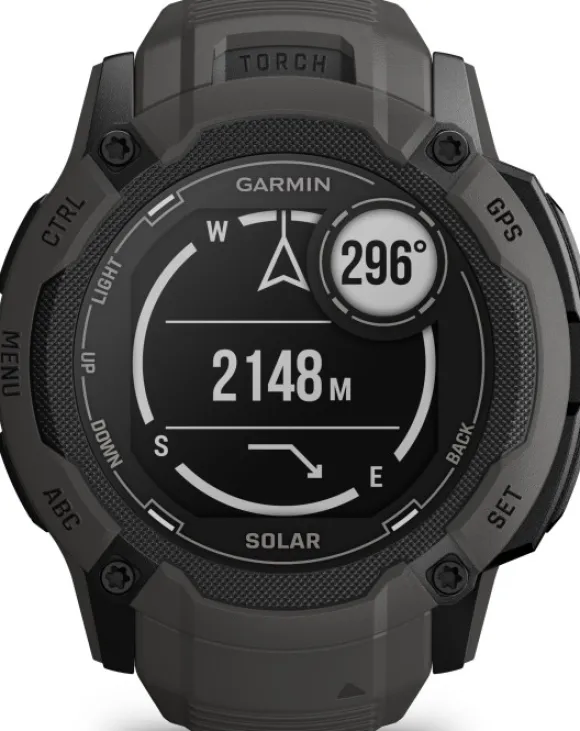 Garmin Instinct 2X Solar älykello, tummanharmaa