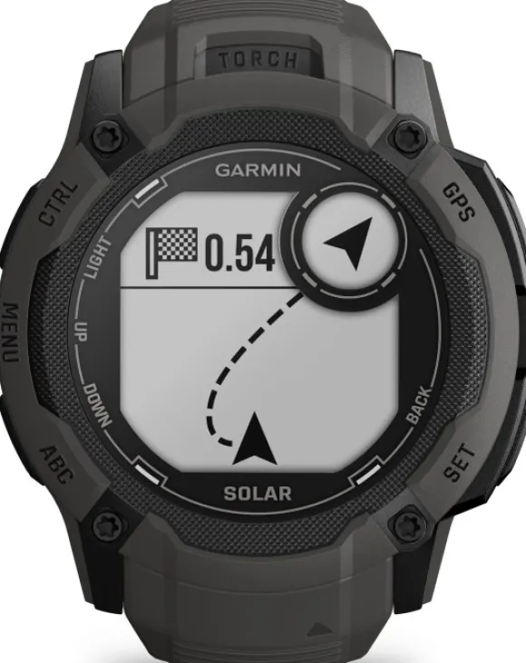 Garmin Instinct 2X Solar älykello, tummanharmaa