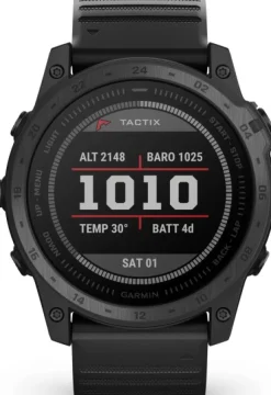 Garmin Tactix 7 -älykello, tummanharmaa (musta silikoniranneke)
