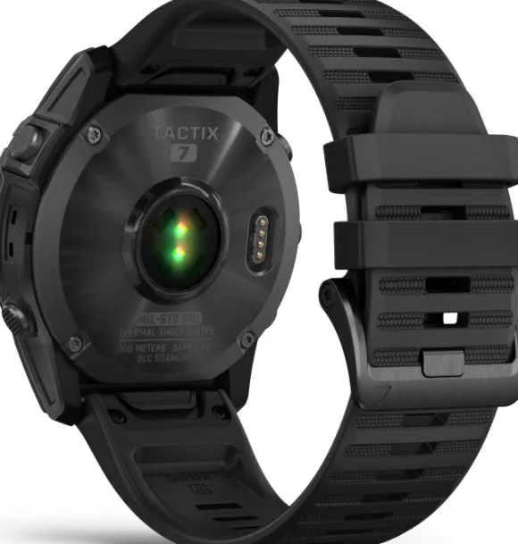 Garmin Tactix 7 -älykello, tummanharmaa (musta silikoniranneke)