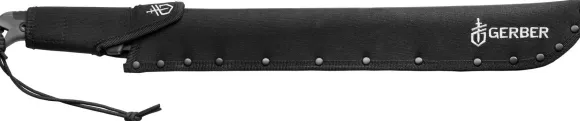 Gerber Gator Bush Machete, musta/harmaa