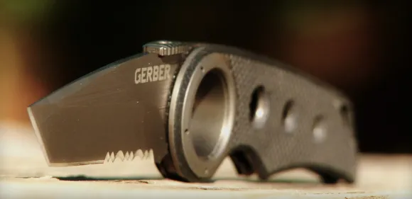 Gerber Remix Tactical Folding Knife Black