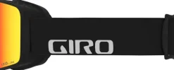 Giro Method Black Wordmark with Vivid Ember & Vivid Infrared laskettelulasit