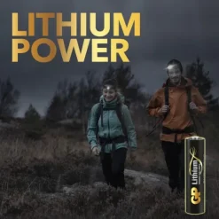 GP AAA-litiumparisto 1.5V 24LF-2U4 4-pack