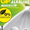 GP alkalinen nappiparisto 1,5V LR44, 1 kpl