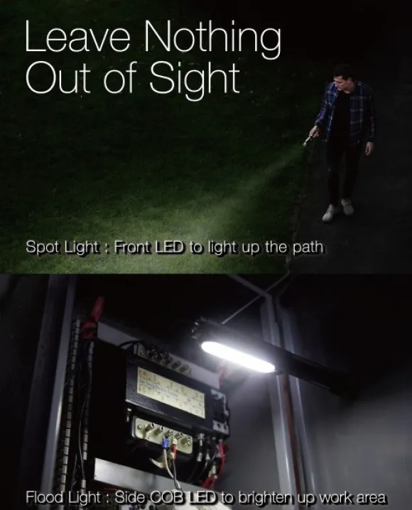 GP Discovery Cob Torch C34 taskulamppu