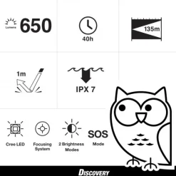 GP Discovery CR41 Ursa 650lm