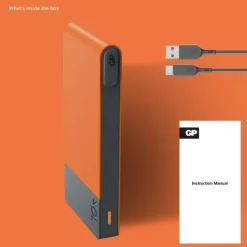 GP Powerbank M2 10000 mAh varavirtalähde, oranssi