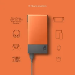GP Powerbank M2 10000 mAh varavirtalähde, oranssi