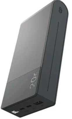 GP Powerbank M2+ varavirtalähde, harmaa, 20 000 mAh