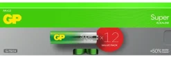 GP Super Alkaline AA-paristot, 15A/LR6, 12 kpl