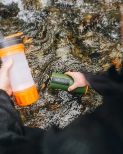 Grayl GeoPress Purifier Bottle vedensuodatin, Oasis Green