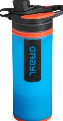 Grayl GeoPress Purifier Bottle vedensuodatin, Bali Blue