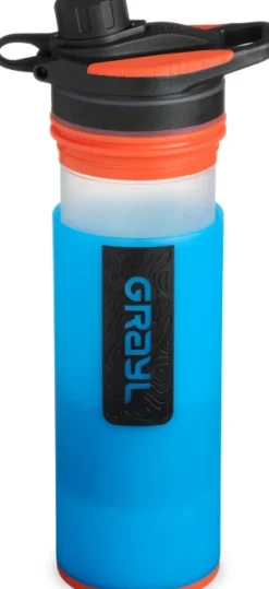 Grayl GeoPress Purifier Bottle vedensuodatin, Bali Blue