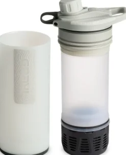 Grayl GeoPress Purifier Bottle vedensuodatin, Peak White