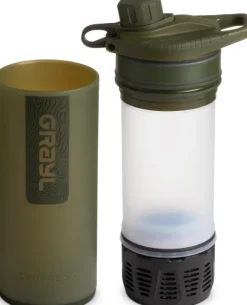Grayl GeoPress Purifier Bottle vedensuodatin, Olive Drab