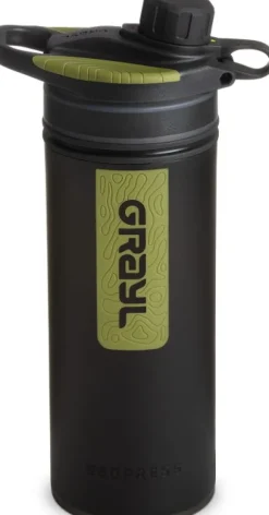 Grayl GeoPress Purifier Bottle vedensuodatin, Black Camo