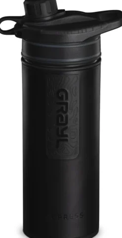 Grayl GeoPress Purifier Bottle vedensuodatin, musta