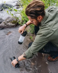 Grayl GeoPress Purifier Bottle vedensuodatin, musta