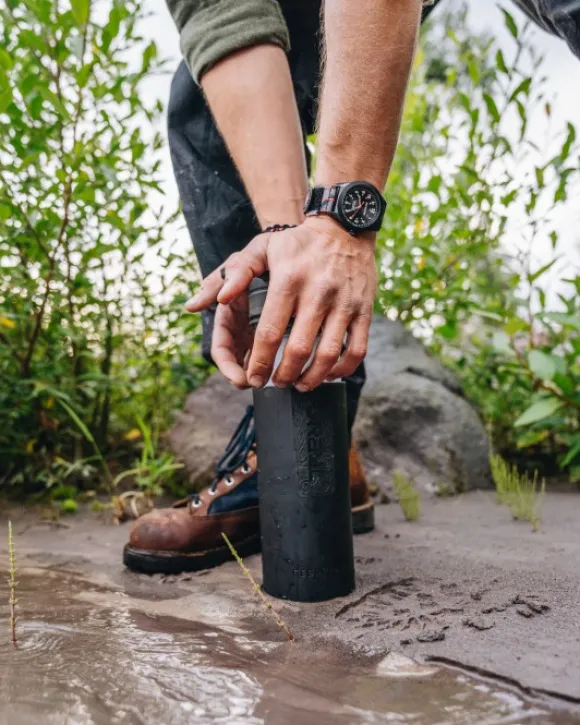 Grayl GeoPress Purifier Bottle vedensuodatin, musta