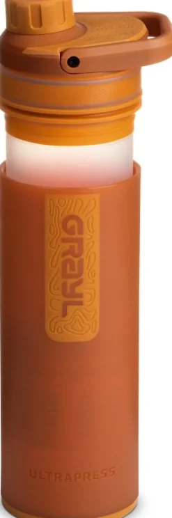 Grayl UltraPress Purifier Bottle vedensuodatin, Mojave Redrock