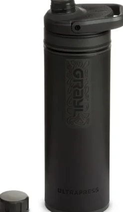 Grayl UltraPress Purifier Bottle vedensuodatin, musta