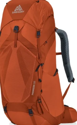 Gregory Paragon 58 reppu, punaoranssi