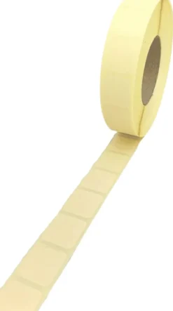 Grey Oak itseliimautuvat tarrat, 17x17mm, kermanvalkoinen