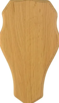 Grey Oak -peuratrofeen taustalevy, 33 x 19 cm, vaalea tammi