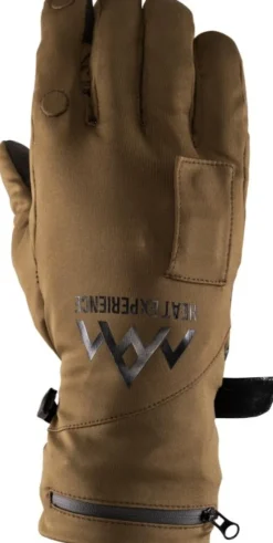 Heat Experience Heated Hunting Gloves lämpöhanskat metsästykseen, maastonvihreä