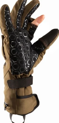 Heat Experience Heated Hunting Gloves lämpöhanskat metsästykseen, maastonvihreä