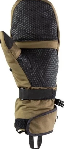 Heat Experience Heated Hunt Pullover Mittens Unisex lämpökintaat metsästykseen, maastonvihreä