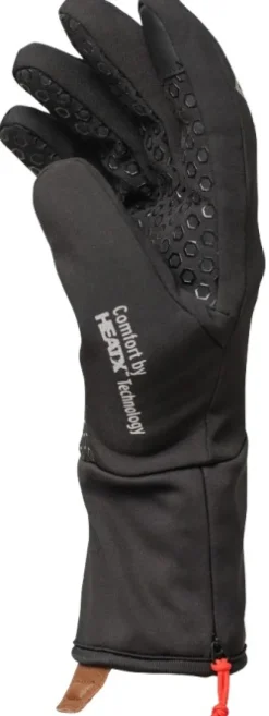 Heat Experience Heated Nordic Gloves lämpöhanskat, Black