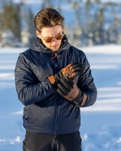 Heat Experience Heated Outdoor Gloves Unisex lämpöhanskat, musta
