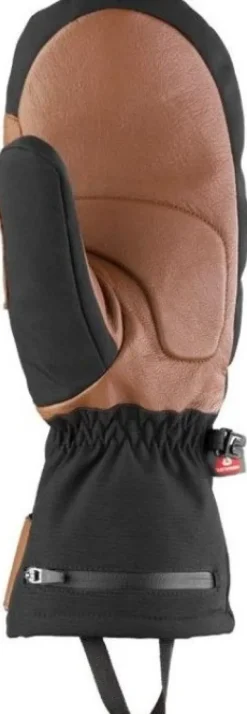 Heat Experience Heated Outdoor Mittens Unisex lämpökintaat, musta