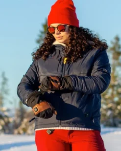 Heat Experience Heated Outdoor Mittens Unisex lämpökintaat, musta