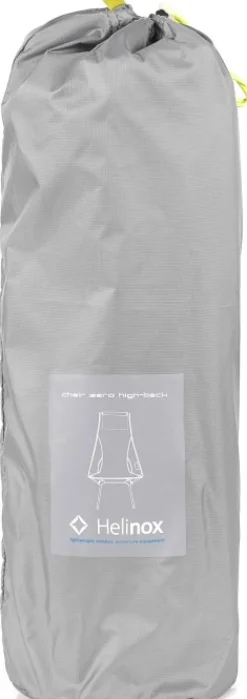 Helinox Chair Zero Highback retkituoli, harmaa/keltainen