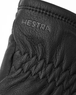 Hestra Alvar nahkahanskat, musta