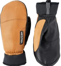 Hestra Army Leather Wool Terry Mitt kintaat, Cork