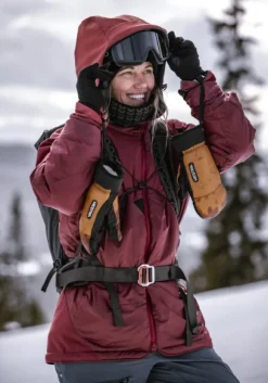 Hestra Army Leather Wool Terry Mitt kintaat, Cork