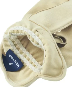 Hestra Chamois Work Glove nahkakäsine, luonnonvaalea